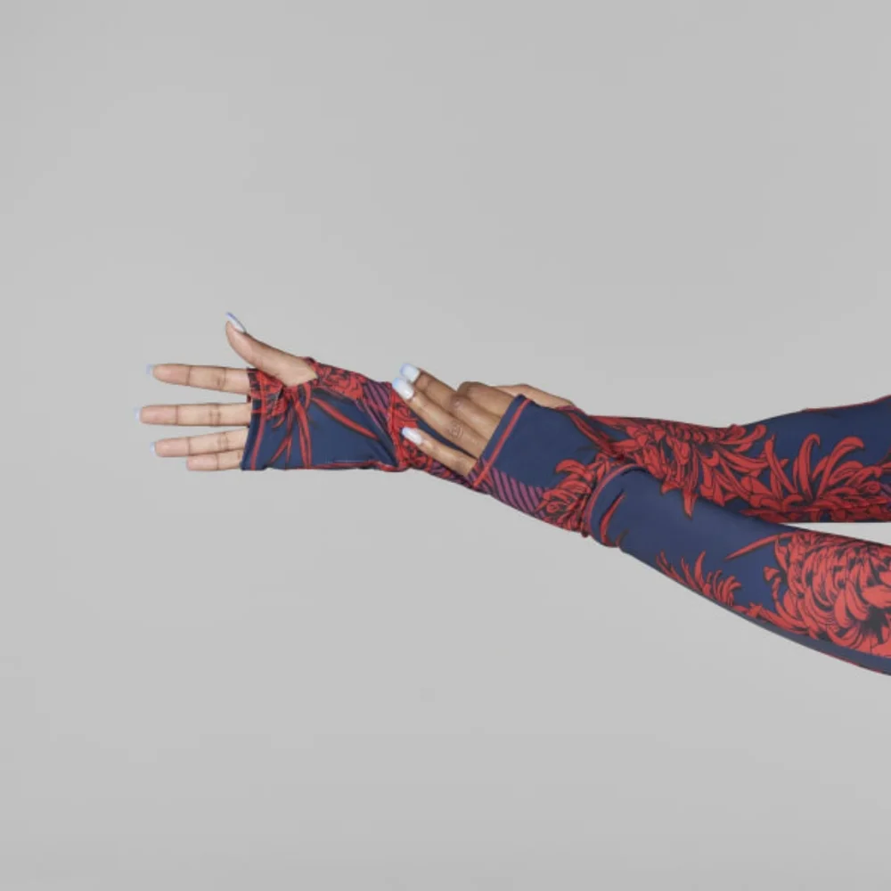 Adidas by Stella McCartney Red and Black Long Sleeve Top - Picture 8 of 8